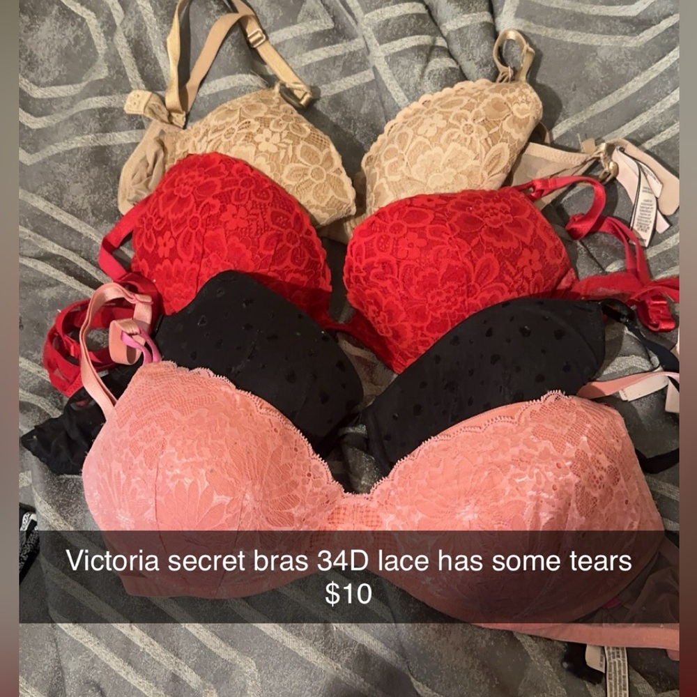 Some tears in lace. All together $30